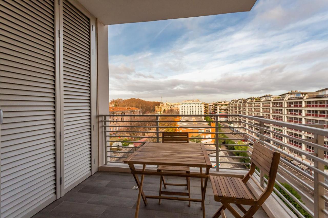Trastevere Modern Terraced Apt Rome Buitenkant foto