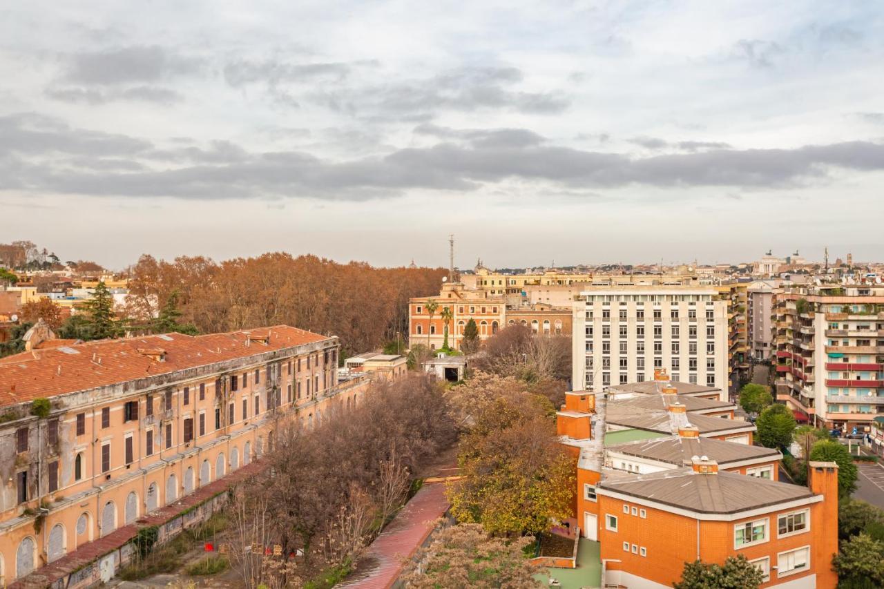 Trastevere Modern Terraced Apt Rome Buitenkant foto