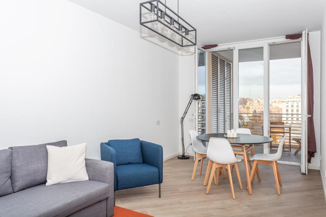 Trastevere Modern Terraced Apt Rome Buitenkant foto